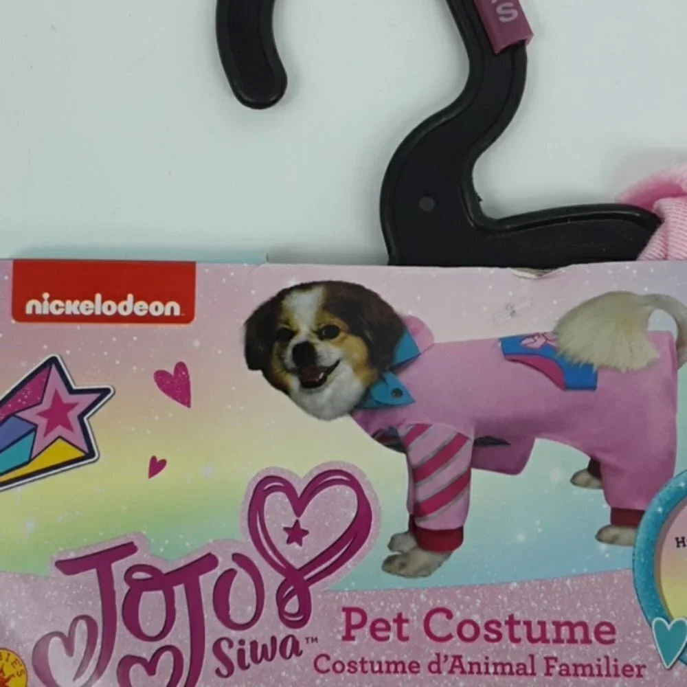 NICKELODEON Pet Costume Sweater Jo Jo Siwa Pet Hoodie Halloween Outfit